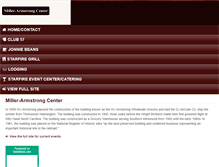 Tablet Screenshot of millerarmstrong.com